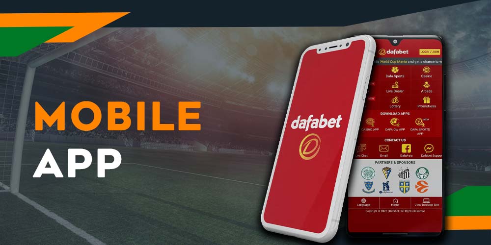 A Dafabet desenvolveu um aplicativo móvel para Android (o iOS ainda não está disponível)
