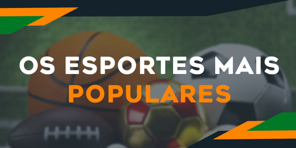 As principais empresas de apostas oferecem apostas em dezenas de esportes, mas mais de 70% de todos os negócios são em disciplinas populares