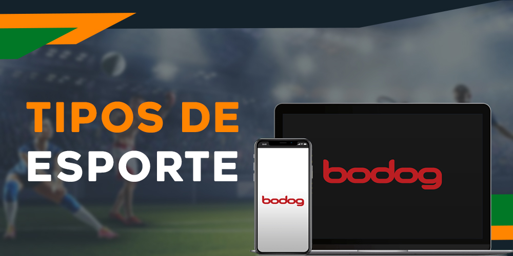 O site da Bodog apresenta mais de 30 esportes