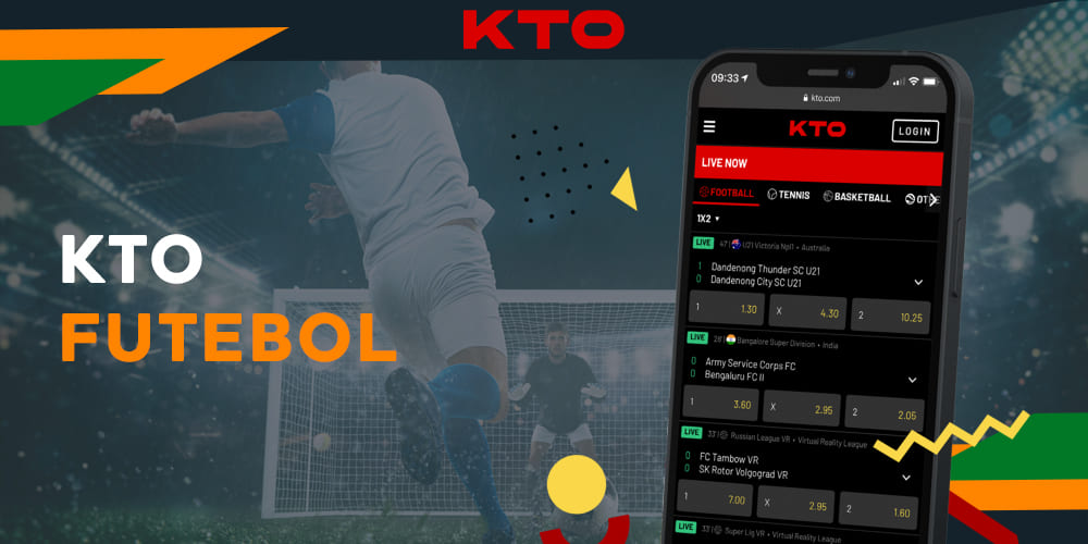 Qual é a diferença entre apostar no futebol no site da KTO
