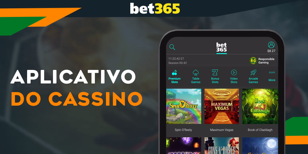 Quais jogos estão disponíveis na seção de cassino online da Bet365 no aplicativo móvel Bet365
