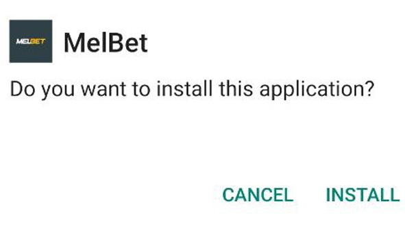 melbet app install