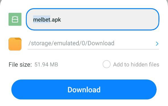 melbet mobile app download