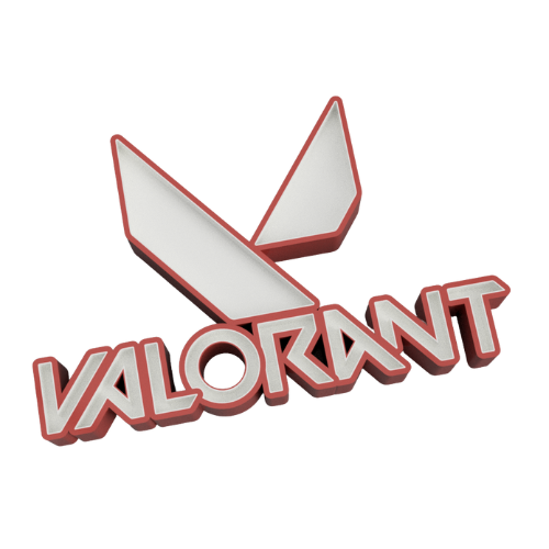 O logotipo do Valorant, que foi criado para os melhores sites onde os jogadores fazem apostas