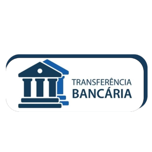 O logotipo da transferência bancária, que se destina aos melhores sites onde os jogadores fazem apostas