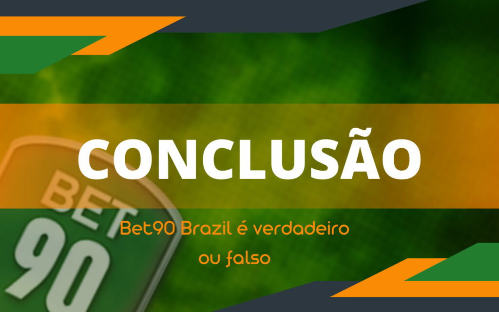 Em conclusão, o Bet90 é uma das principais plataformas de apostas disponíveis no Brasil 