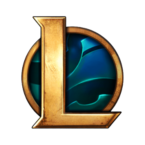 o logotipo foi criado para league of legends