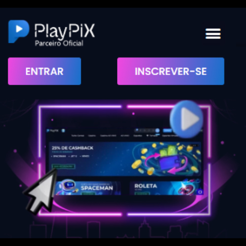 Acesse o site oficial PlayPIX