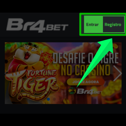Acesse o site oficial Br4bet