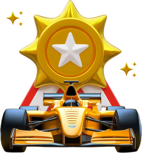Logotipo criado para sites de apostas na F1