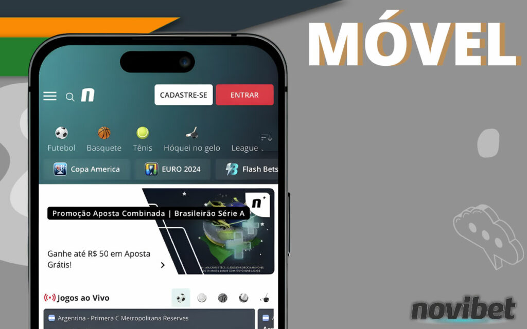 Novibet Aplicação móvel