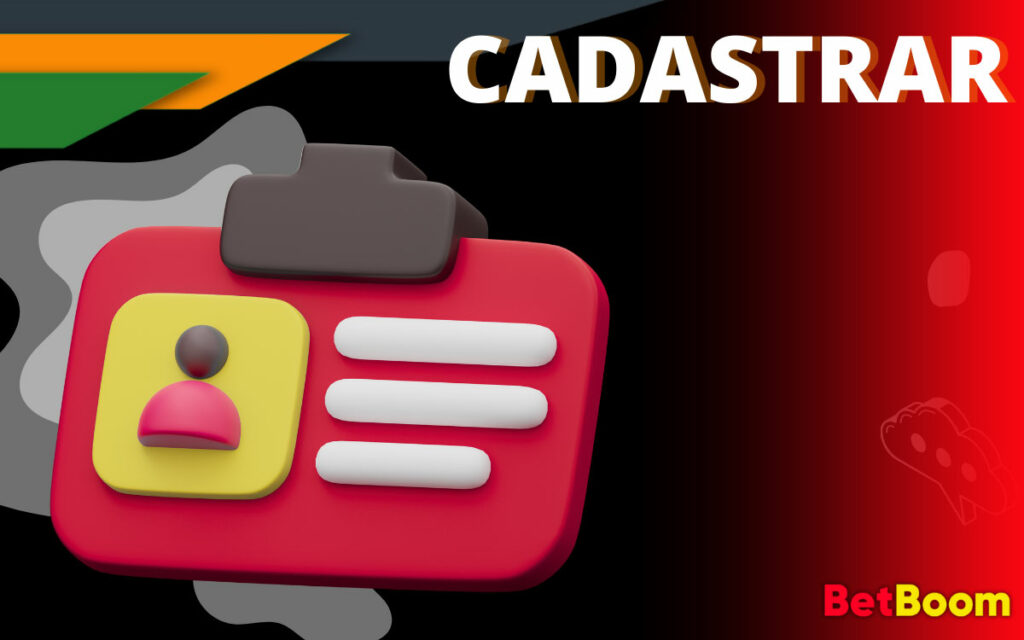 BetBoom Como cadastrar uma conta