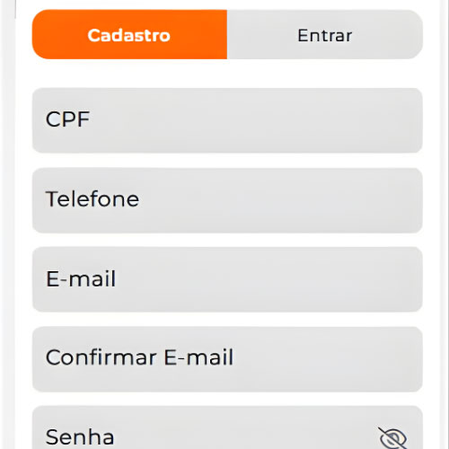 Instrução Informe Seus Dados Pessoais