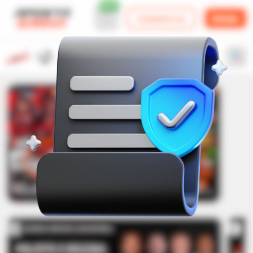 Instrução Leia os Termos e Condições